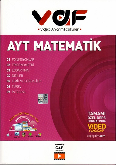 VAF YKS AYT FASİKÜL MATEMATİK - 2022-23