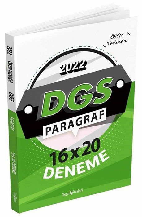 DGS PARAGRAF 16 X 20 DENEME -