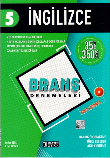 5.SINIF DENEME İNGİLİZCE - 2020