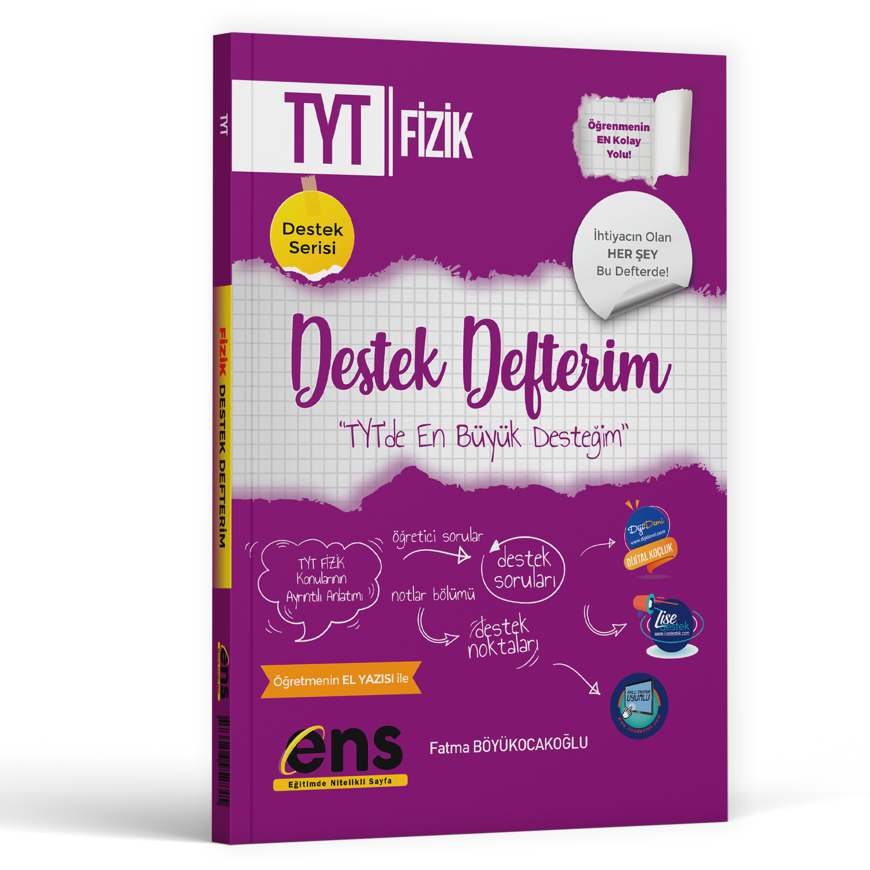 ENS TYT DESTEK DEFTERİM FİZİK - 2024-25