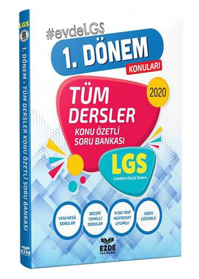 8. SINIF LGS 1.DÖNEM TÜM DERSLER KON.ÖZ.-SB- 