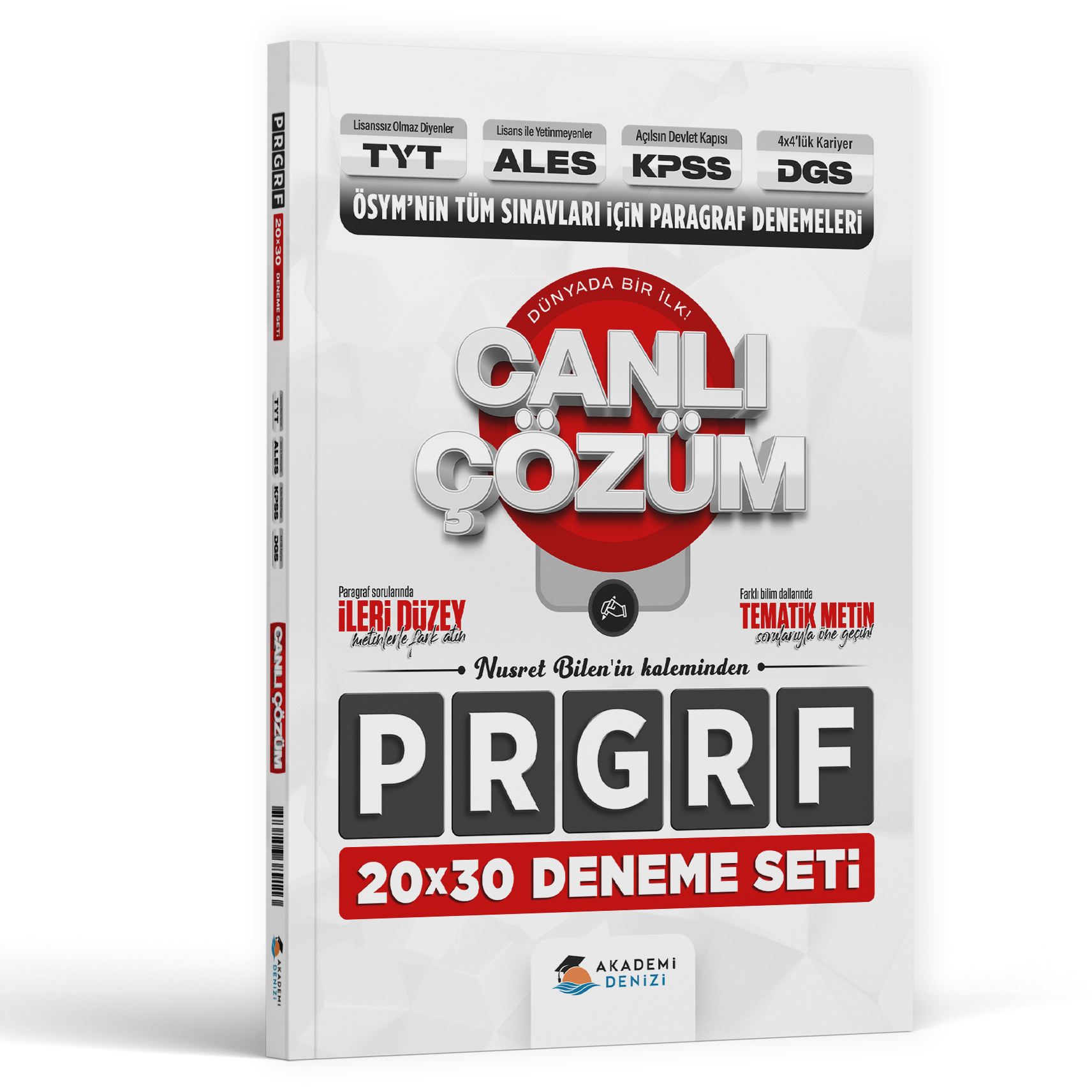 TYT AYT ALES KPSS DGS PARAGFAF DENEME SETİ -2024