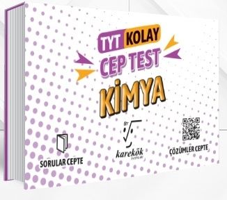 TYT CEP TEST KİMYA  (KOLAY)