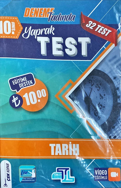 *10.SINIF YAPRAK TEST TARİH - 2022