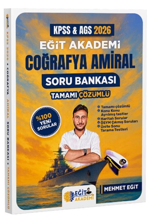 KPSS COĞRAFYA AMİRAL SORU BANKASI -2026