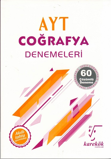 AYT COĞRAFYA 60 DENEME SINAVI -