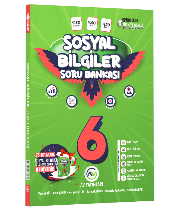 6.SINIF AV S.B. BRANŞ DNM HEDİYE SOSYAL B. - 24-25