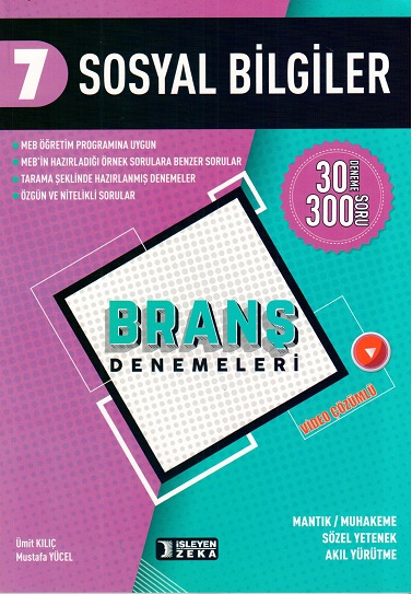 7.SINIF DENEME SOSYAL BİLGİLER  - 2020