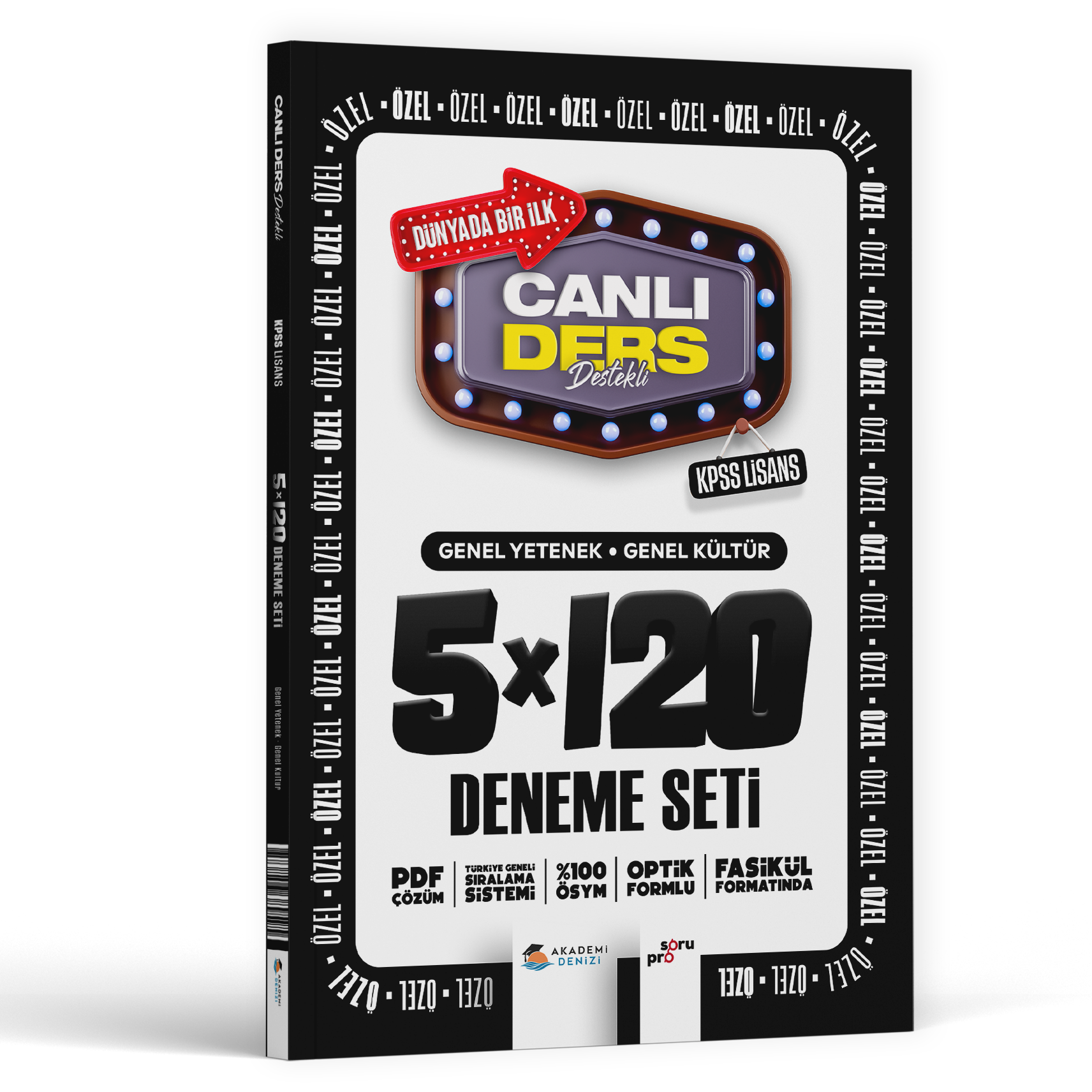 KPSS CANLI DERS LİSANS GKGY 5 Lİ DNM SETİ -2025-26