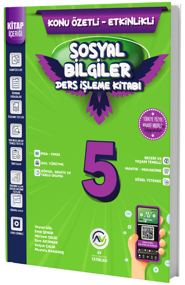5.SINIF AV DERS İŞLEME KİTABI SOSYAL BİL. - 25-26