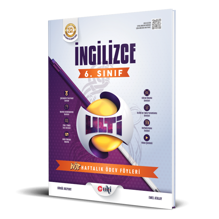 ULTİ 06.SINIF HF.ÖDEV FÖY (HÖF) İNGİLİZCE - 25-26