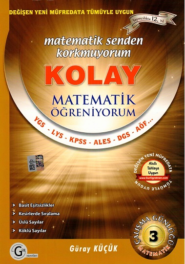 KOLAY MATEMATİK ÖĞRENİYORUM 3 -