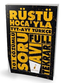 TYT AYT RÜŞTÜ HOCAYLA TÜRKÇE 101 SORU AVI -