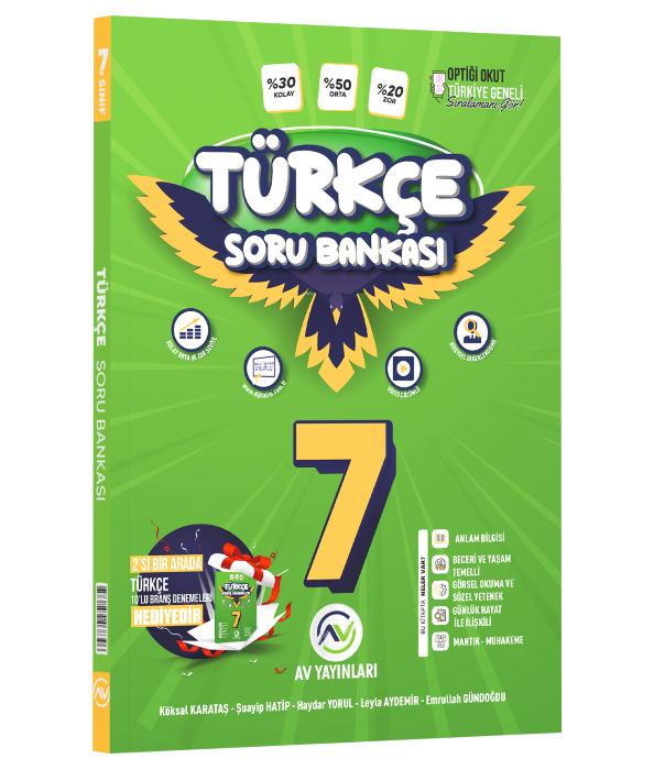 7.SINIF AV S.B. BRANŞ DNM HEDİYE TÜRKÇE - 24-25
