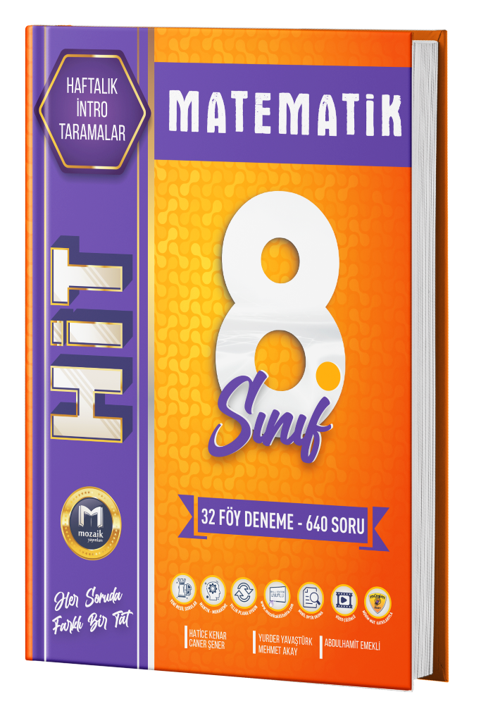 8.SINIF MOZAİK HİT 32 LI DENEME MATEMATİK - 25-26
