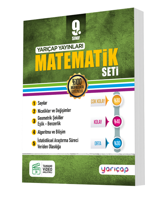 YARI ÇAP 09.SINIF SET MATEMATİK - 2025-26