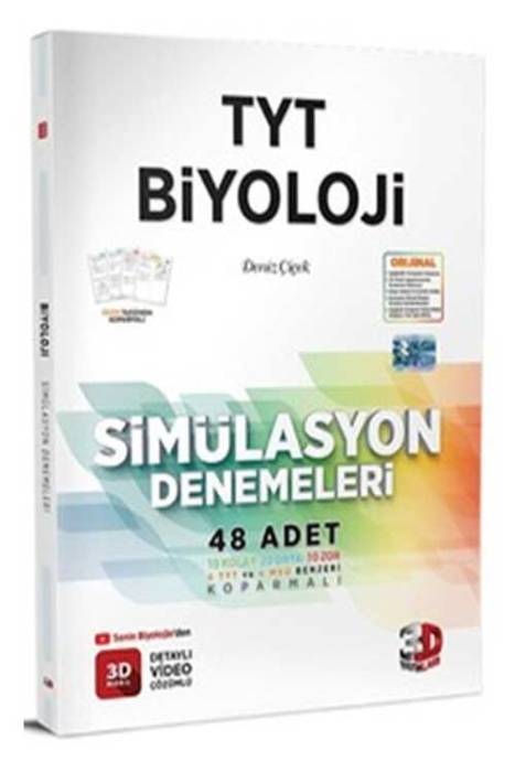 TYT BİYOLOJİ SİMÜLASYON 48 DENEME -2024-25