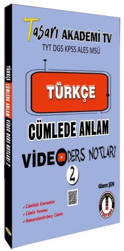 TYT DGS ALES MSÜ TÜRKÇE CÜMLEDE ANLAM -2024