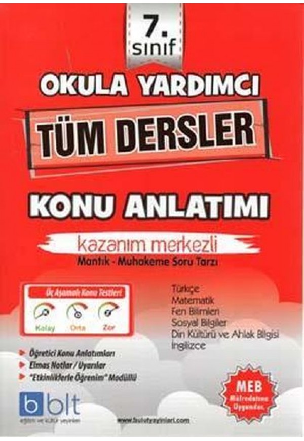 7.SINIF TÜM DERSLER -KA-2023