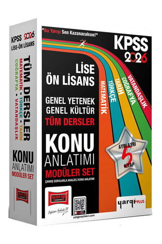 KPSS GK GY TÜM DERS KONU ANLATIMLI SET -2026