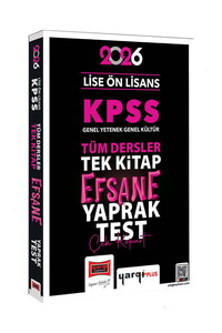 KPSS GYGK ÖNLİSANS ÇEK KOPART Y.T