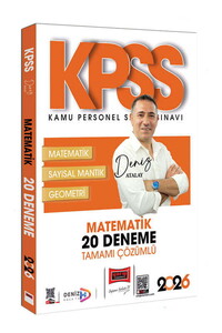 KPSS MATEMATİK 20 DENEME -2026