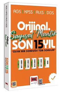 2026 KPSS AGS ALES DGS Orijinal Sayısal Mantık 15Y
