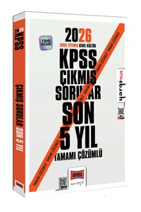 KPSS GK-GY Tüm Dersler Son 5 Yıl Çıkmış Sor.-2026