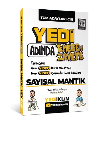 7 ADIMDA TEMELDEN ZİRVEYE SAY.MANTIK-2025