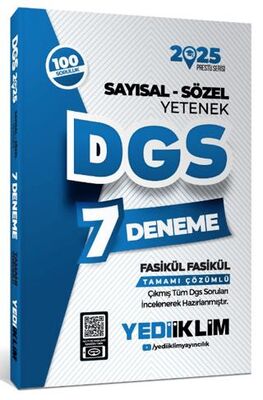 DGS SAYISAL-SÖZEL YET.FAS.7 DENEME-2025