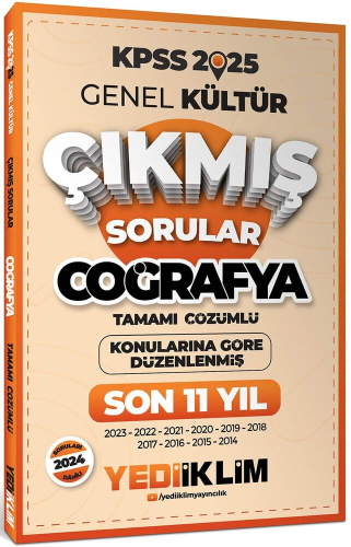 KPSS COĞ.KON.GÖRE 11 YIL ÇIKMIŞ-2025