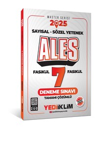 ALES SAY-SÖZ FAS.7 DEN.MASTER SERİ-2025