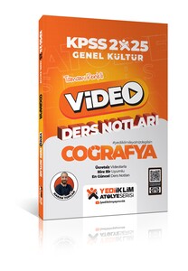 2025 KPSS Atölye Genel Kültür Coğrafya Video Ders 