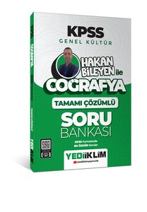 KPSS Genel Kültür Coğrafya Hakan Bileyen SB 2025
