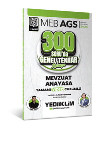 MEB AGS MEVZUAT ANAYASA 300 DORUDA GEN.TEK -2025