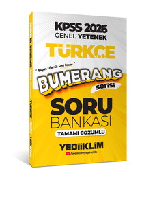 KPSS GY BUMERANG TÜRKÇE S.B-2026