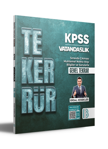 KPSS Vatandaşlık Tekerrür Kampı Kitabı -2026