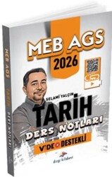 MEB AGS TARİH DESTEKLİ DERS NOT -2026 İADESİZ 