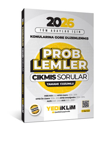 TÜM ADAY PROBLEMLER ÇIKMIŞ SORULAR-2026