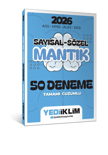 SAYISAL SÖZEL MANTIK 50 DENEME -2026