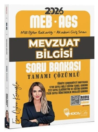 MEB-AGS MEVZUAT BİLGİSİ -SB- 2026 