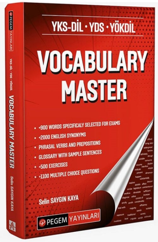 YKS-DİL YDS YÖKDİL VOCABULARY MASTER -2026