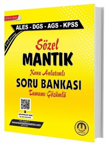 KPSS DGS ALES SÖZEL MANTIK -SB- 2026