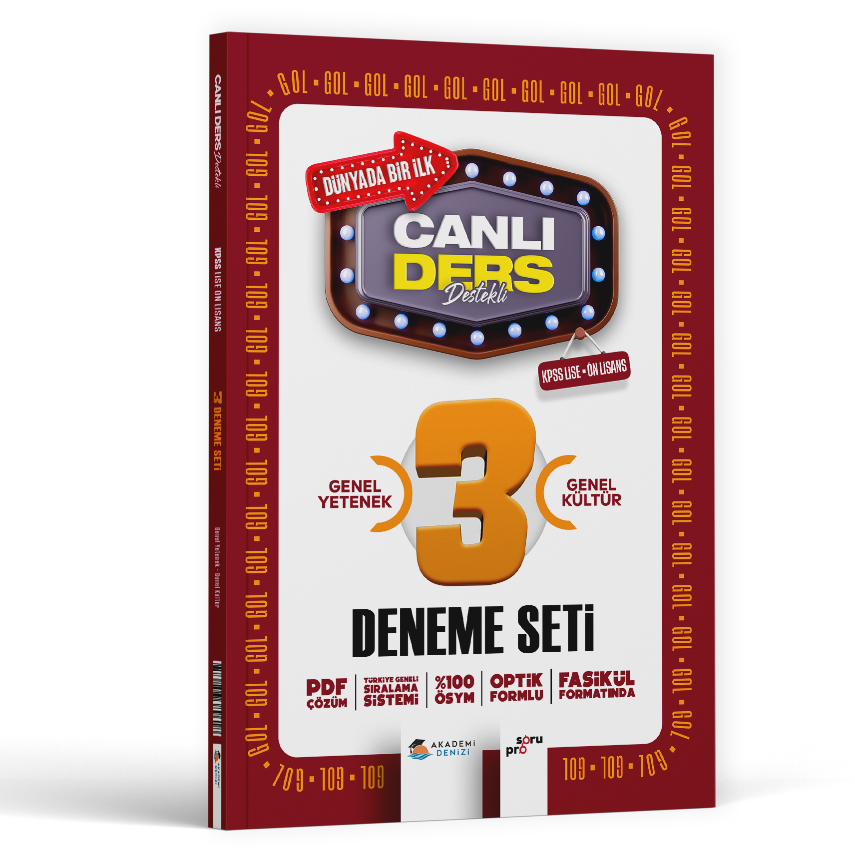 KPSS CANLI DERS LİSE ÖNL GKGY 3LÜ DNM SETİ-2025-26