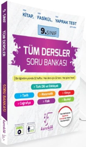 9.SINIF TÜM DERSLER SORU BANKASI -2025-26