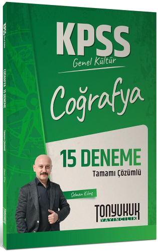 TONYUKUK KPSS GENEL KÜLTÜR COĞRAFYA 15 DENEME-2026