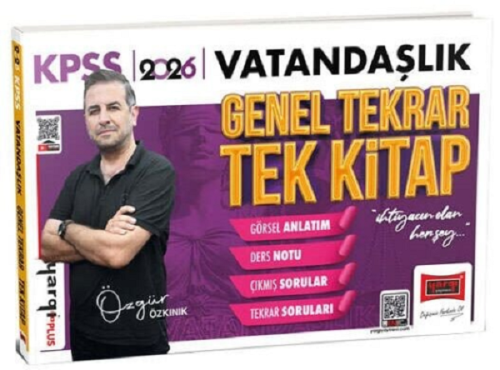 YARGI KPSS VATANDAŞLIK GENEL TEKRAR TEK KİTAP-2026