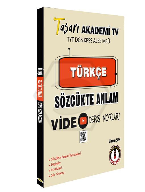 TYT DGS KPSS ALES MSÜ TÜRKÇE SZC. ANL DERS N- 2024
