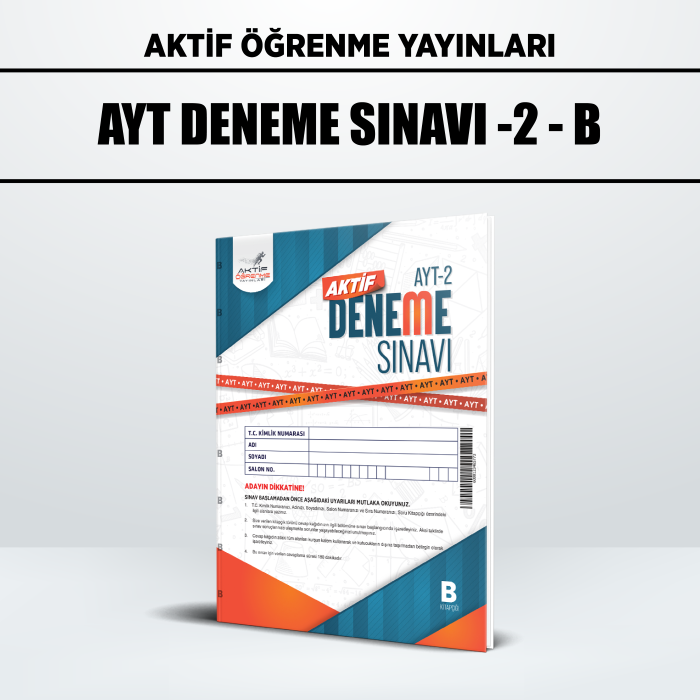 AKTİF YAYIN YKS AYT SNV 2-B - 2025-26