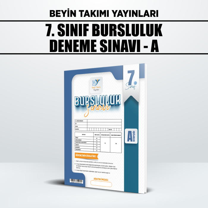 BTAKIMI 07.SINIF BURSLULUK DENEME KULÜBÜ A -25-26
